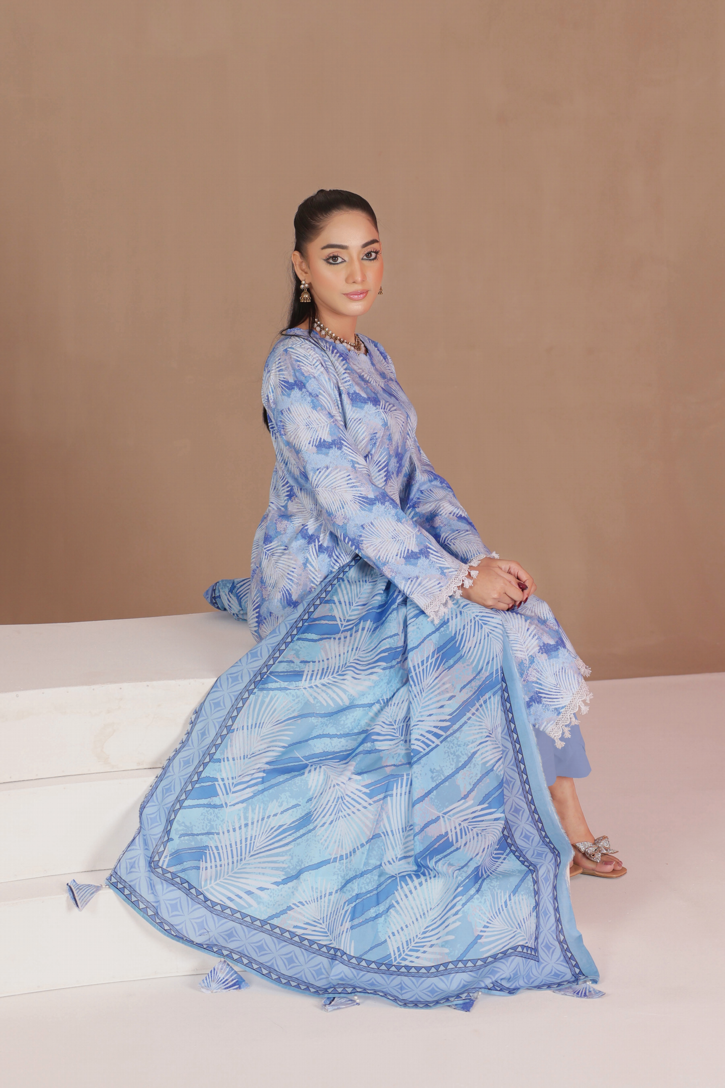 Flat 50% Off Lamisah Jade Broshia Jacquard 100% Original Lawn Unstitched in Wholesale π₯³π―β