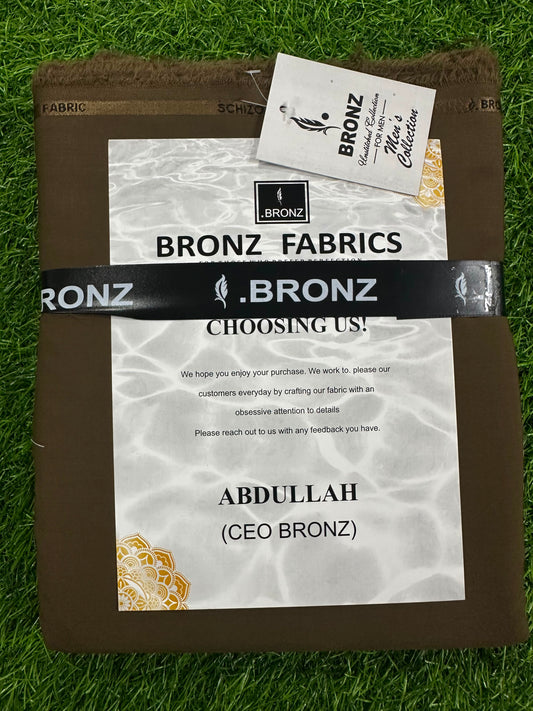 BRONZ BROWN MEN'S WASH & WEAR COLLECTION