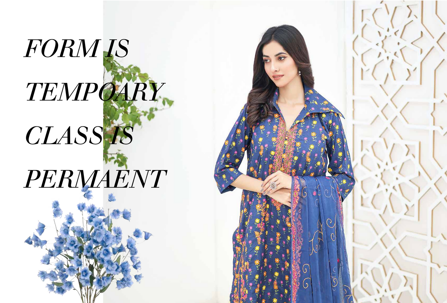 SANASARA EMBROIDED 3P By LEEDS