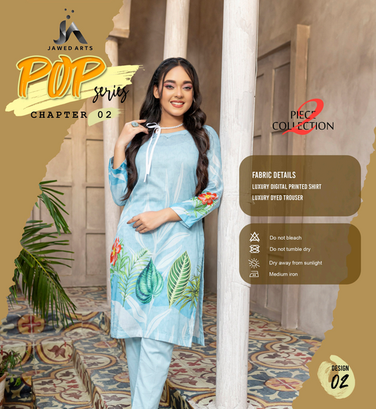 POP (S+T) Series Collection By Jawed Arts®️ Chapter #02 Design No: 2