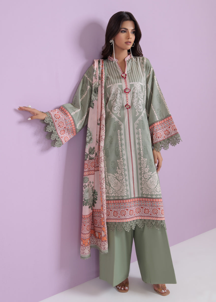 Bonanza Satrangi Unstitched Contour - 3 Pc (WU3PPBS25LISO36)