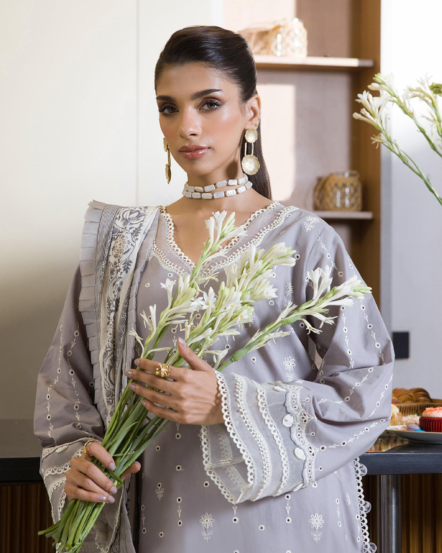 πΈβ¨ Zellbury Signature Unstitched Fancy Chikankari Luxury 3 Pieces β¨πΈ