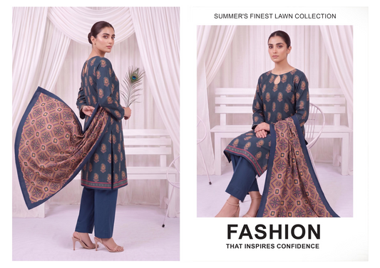 Izhaan MJ Pink D #04 - 3pcs Printed Collection