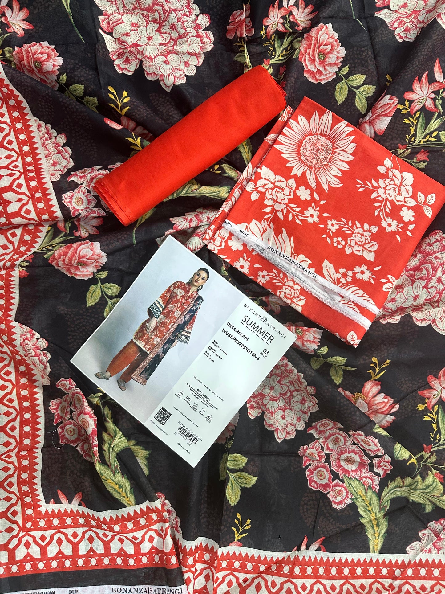 BONANZA SATRANGI (D.C:- WUSDPBW25SO10N4)3PCS UNSTITCHED COLLECTION