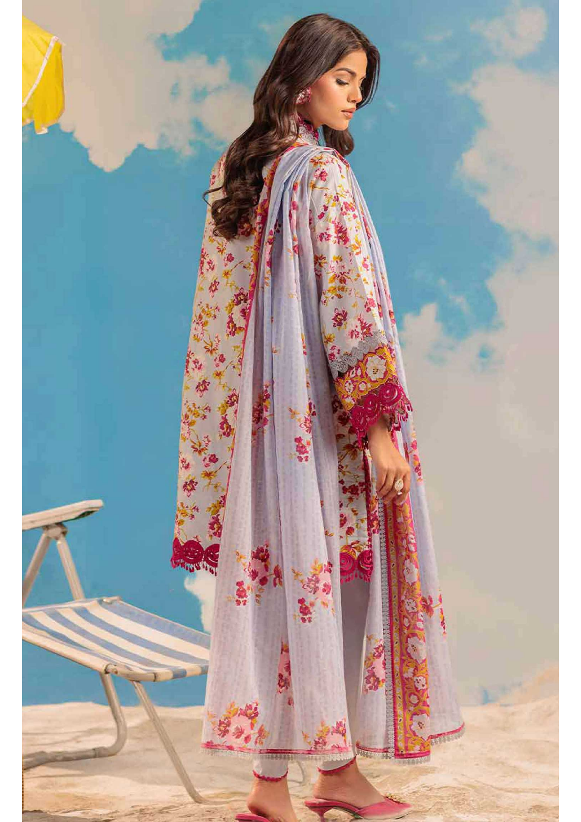 BONANZA DORIA LAWN UNSTITCHED 3 PIECE ⚡👌💜
