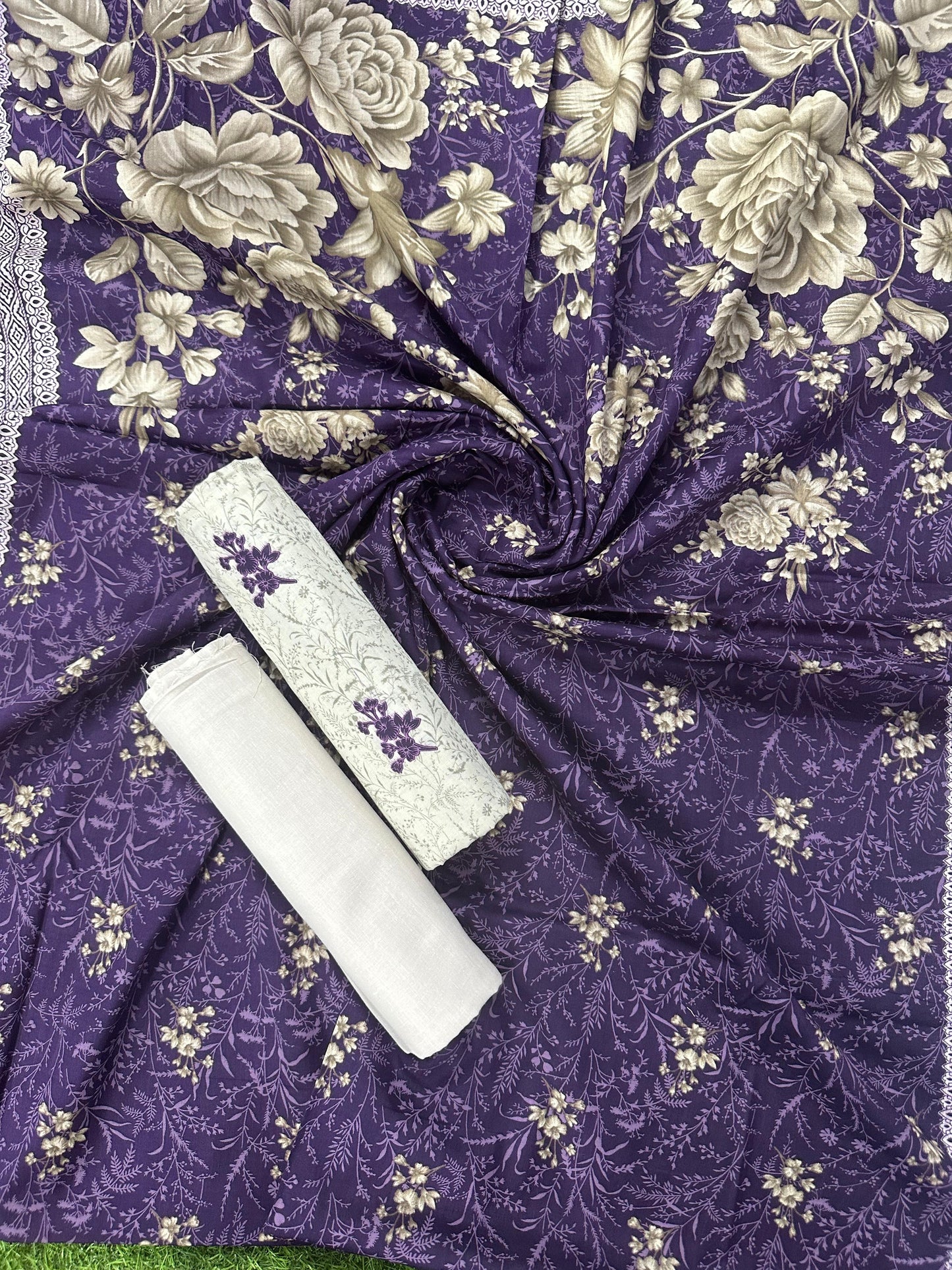 Five Star Classic D-6 โ 3PCS Unstitched Lawn Collection