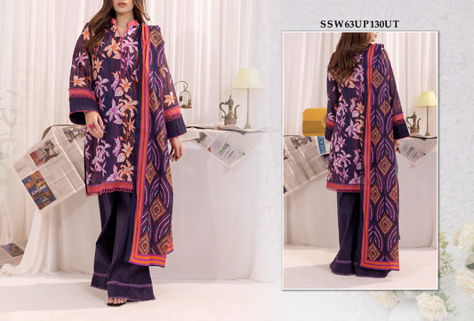 Salitex Eshaal Unstitched Lawn 3 Pieces Vol II 🔥❤️