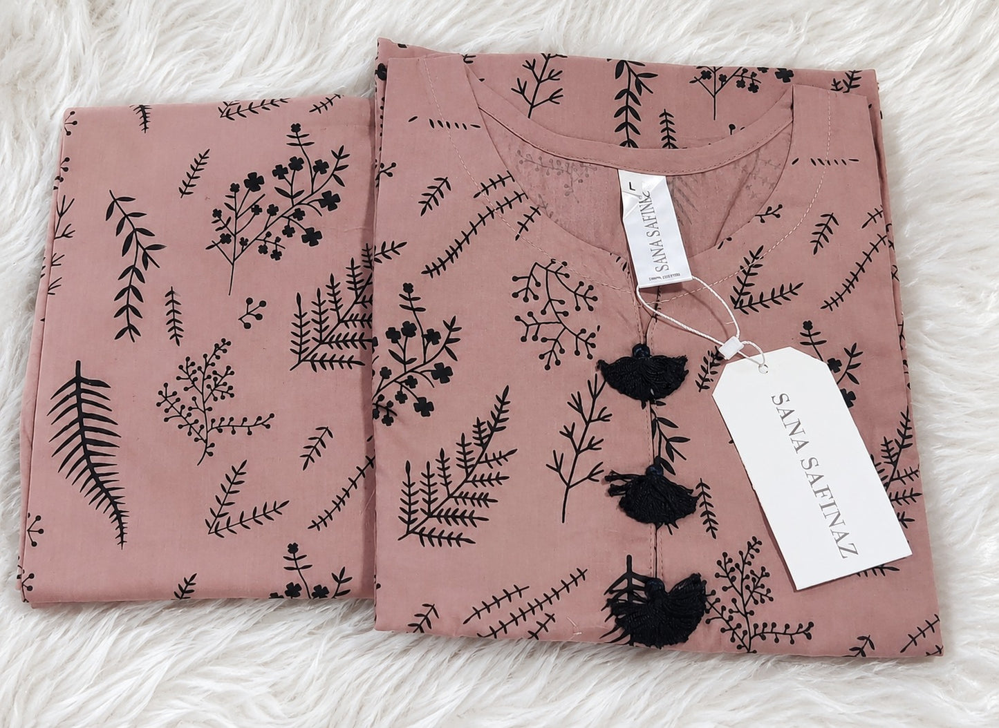 SanaSafinaz Stitched 2PCs Pink Minor Fault