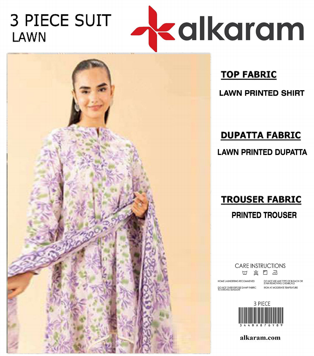 Alkaram Unstitched Lawn 3 Pieces in Wholesale Price π₯β€οΈ