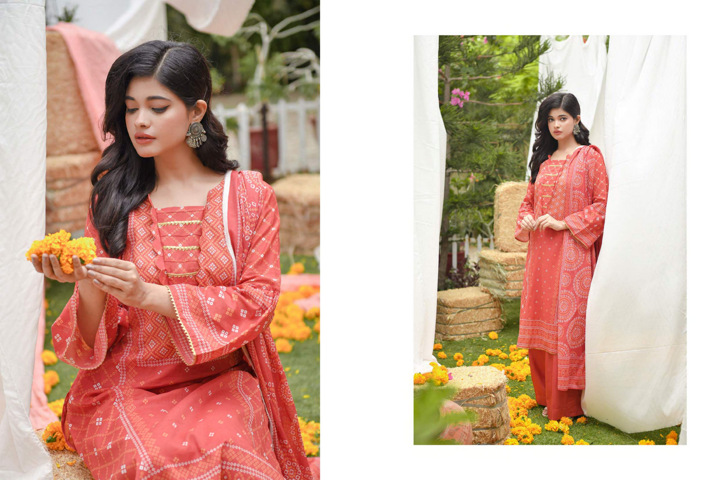 MoosaJee 100% Original Heritage Chunri Unstitched 3Ps๐๐ฅ