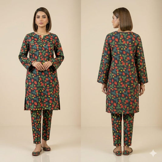 EGO 5MTR – DAABI Digital Printed All-Over 2-Piece Suit Unstitched Collection
