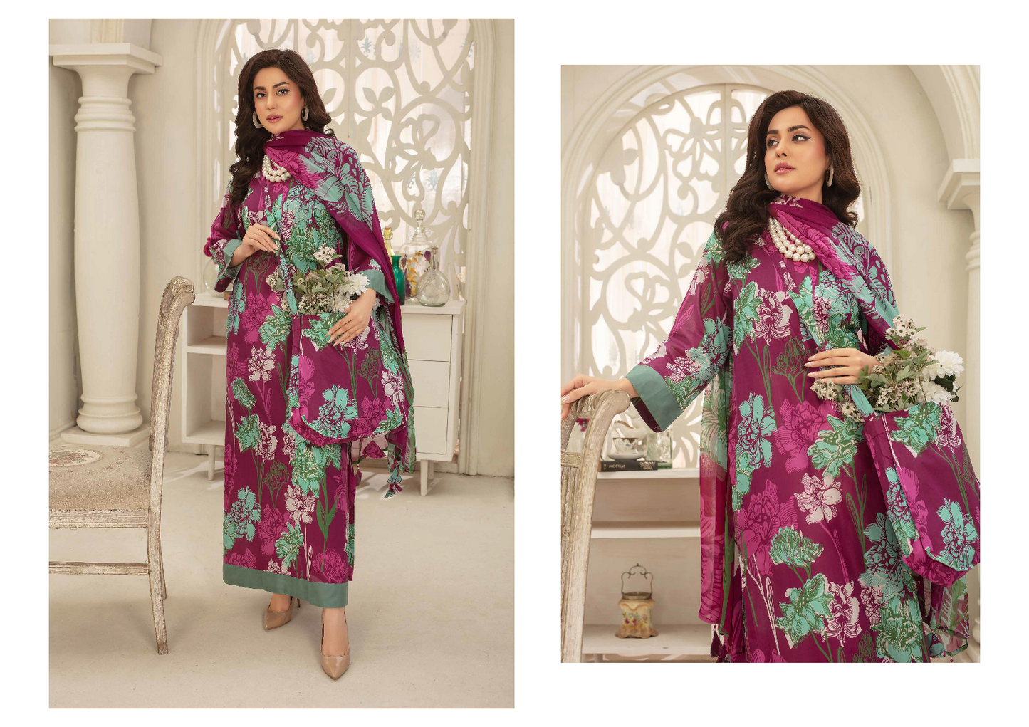 Rajwan by DASTAAN Lawn Unstitched Lawn 100% Original Lawn 3 Pieces ❤️🔥
