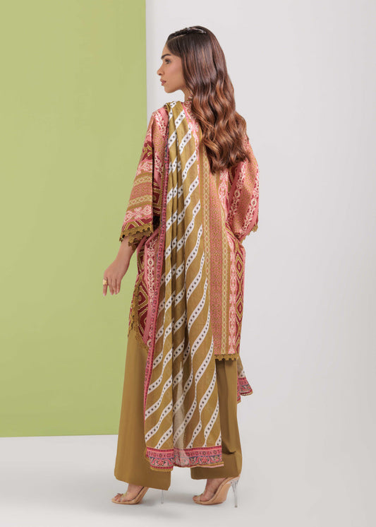 Bonanza Satrangi Unstitched Aztec Paisley - 3 Pc (WU3PPBS25LISO41)