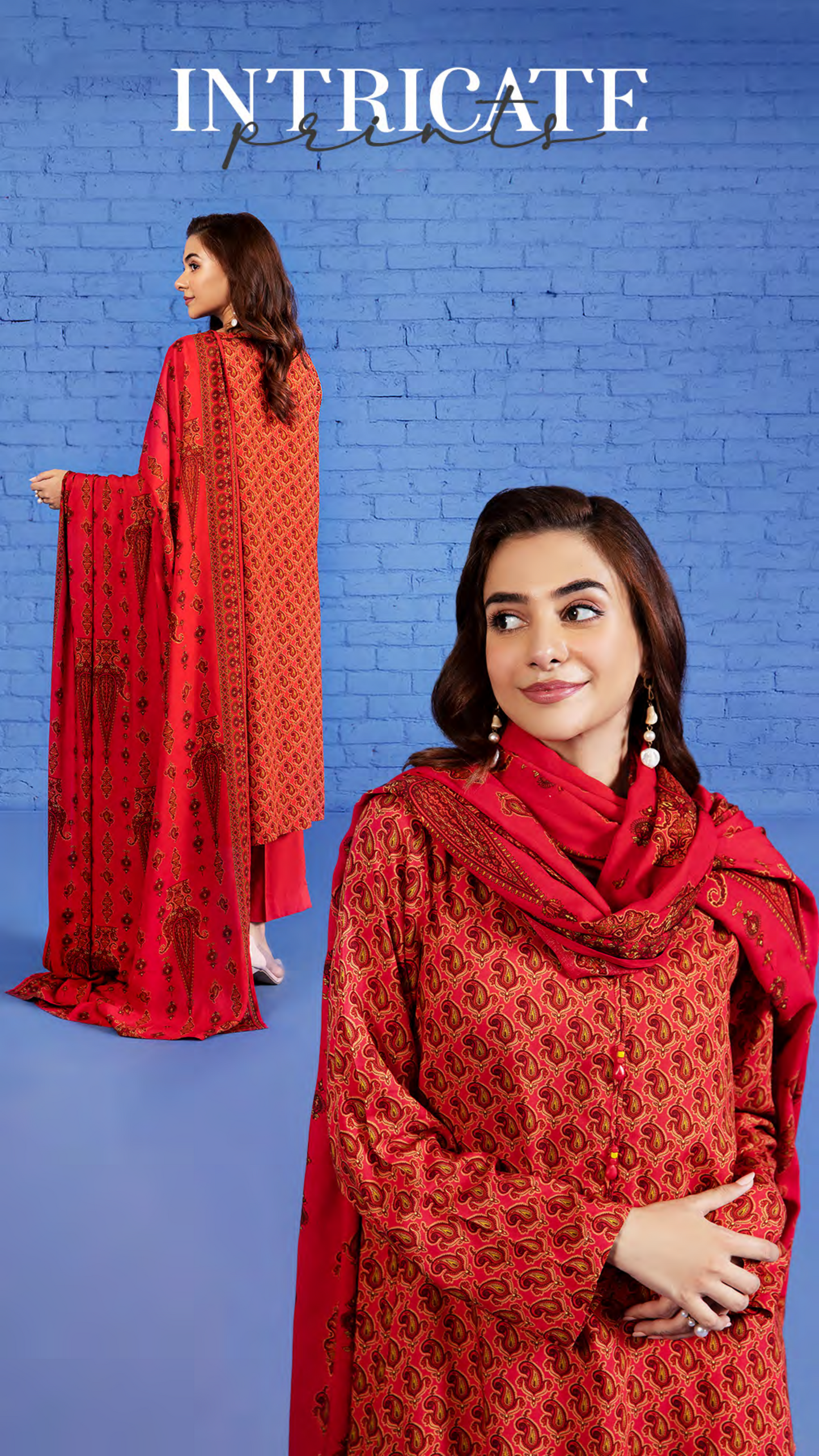 Nishat Unstitched Lawn 3 Piece ✨✅