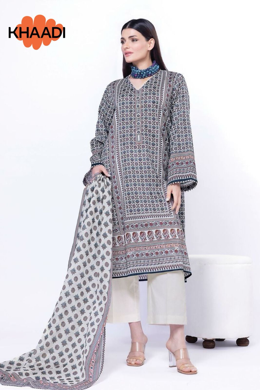 KHAADI 100% Original 3 Piece