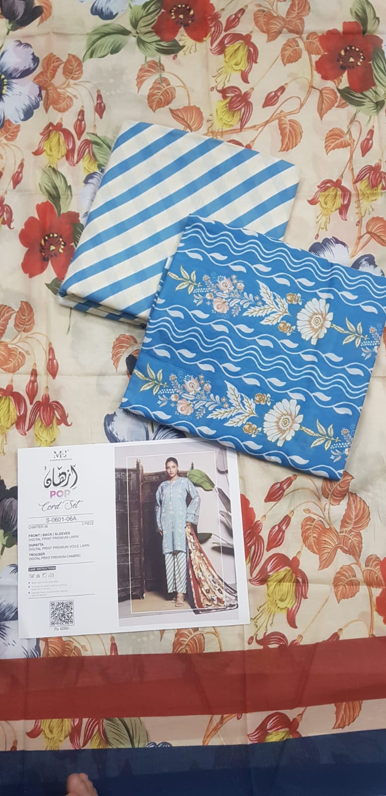 MoosaJee 100% Original Pop Series Unstitched Cord๐๐ฅ