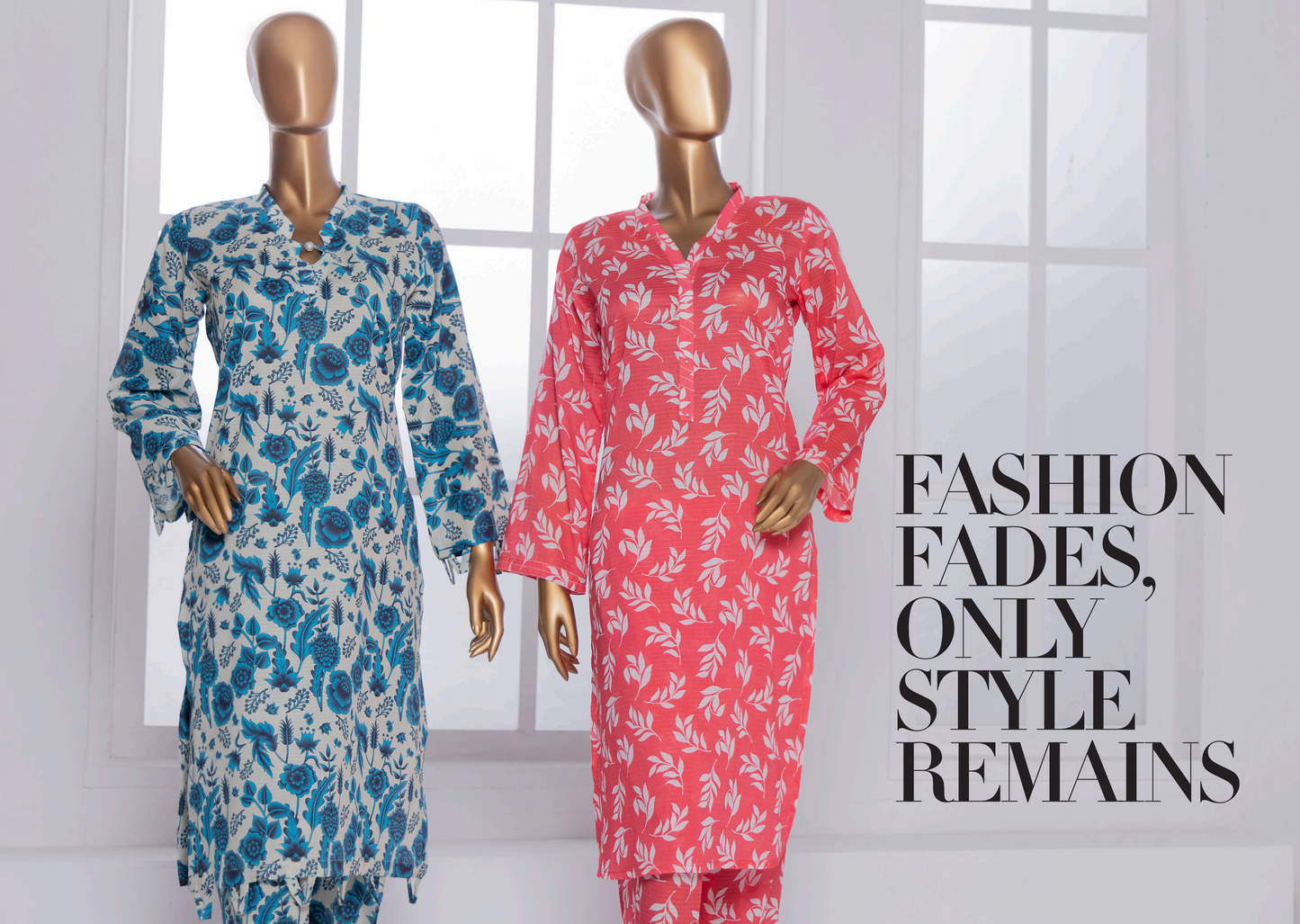 š SAWERA BANADORA 100% Original Lawn 2 PC Unstitched ā Series 2025 š