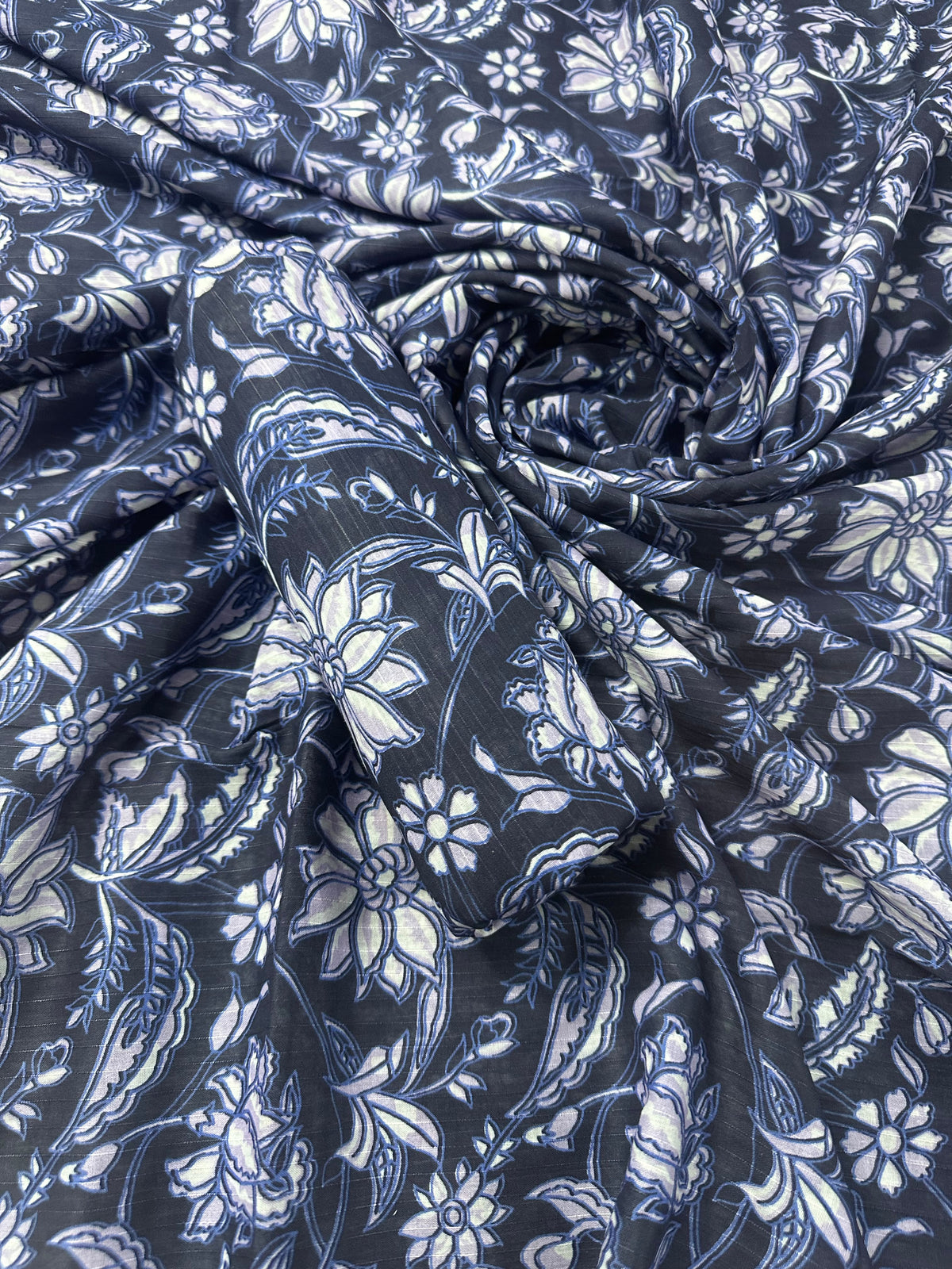 Sapphire & Bareeze Blue-White 2Pcs All-Over Printed
