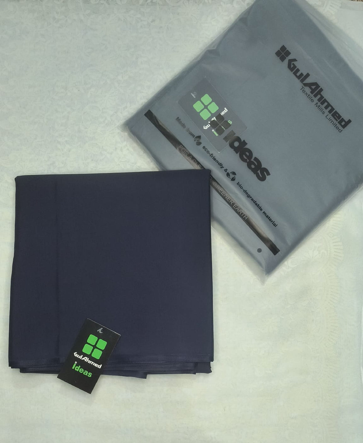 GulAhmed Navy Wash & Wear Gents