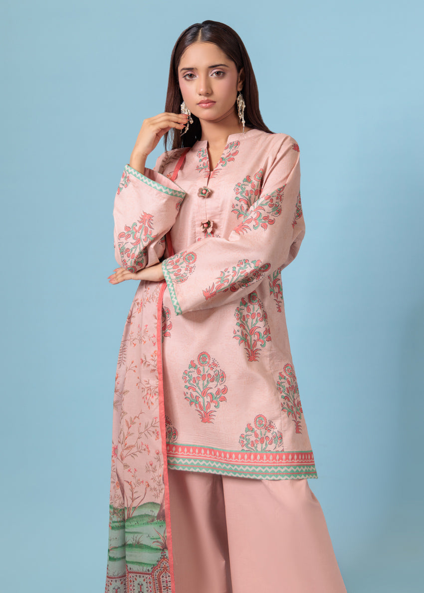 Bonanza Satrangi Unstitched Azure - 3 Pc (WU3PPBS25LIUN47)