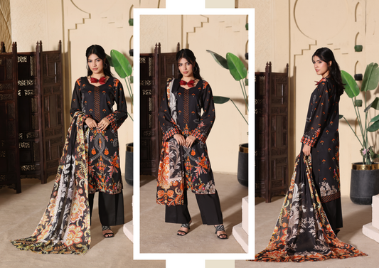 Inaaya Ali Lawn 3 Piece Collection 2026 By Arham Textile