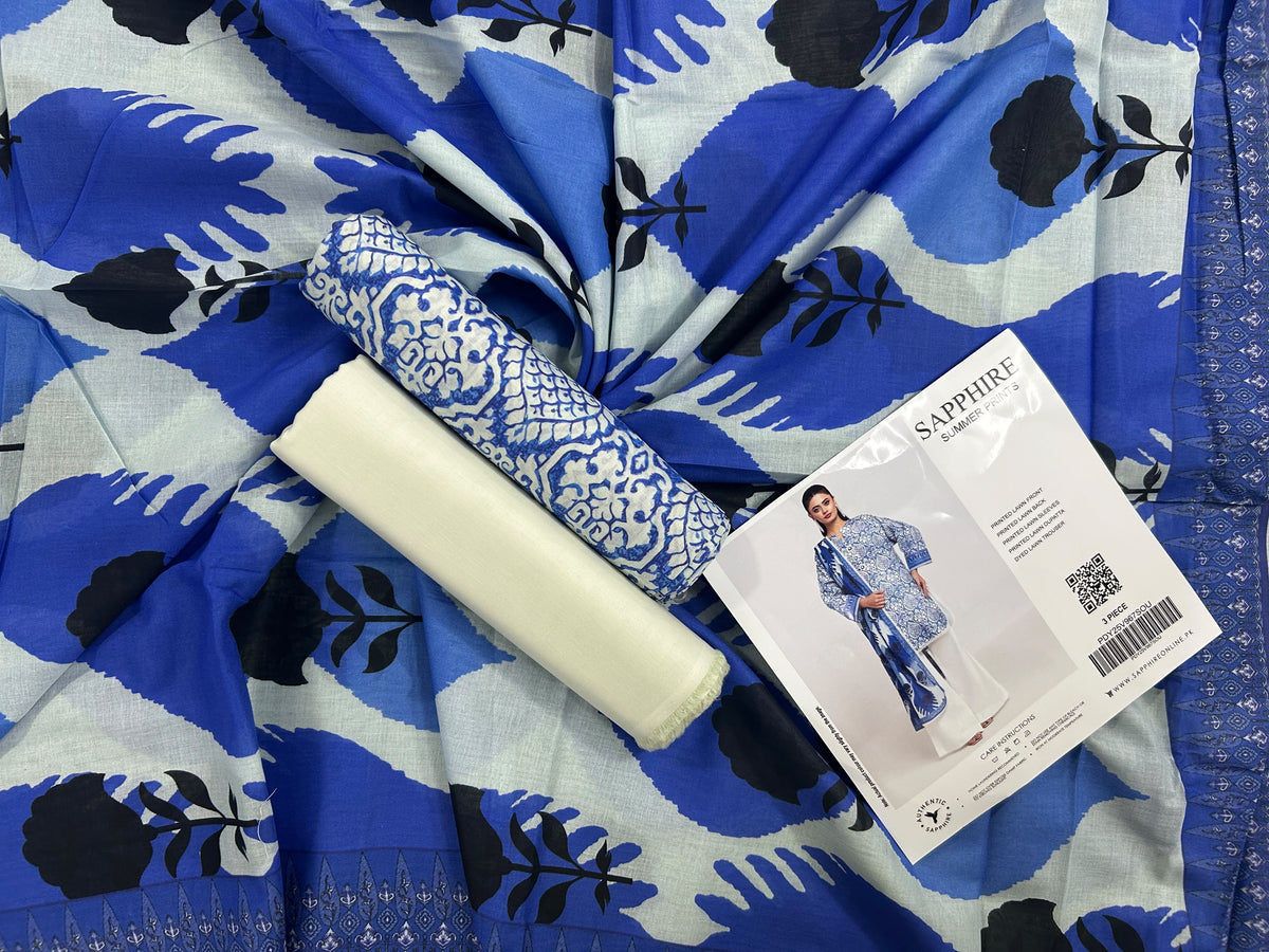 SAPPHIRE LIGHT BLUE 3PCS