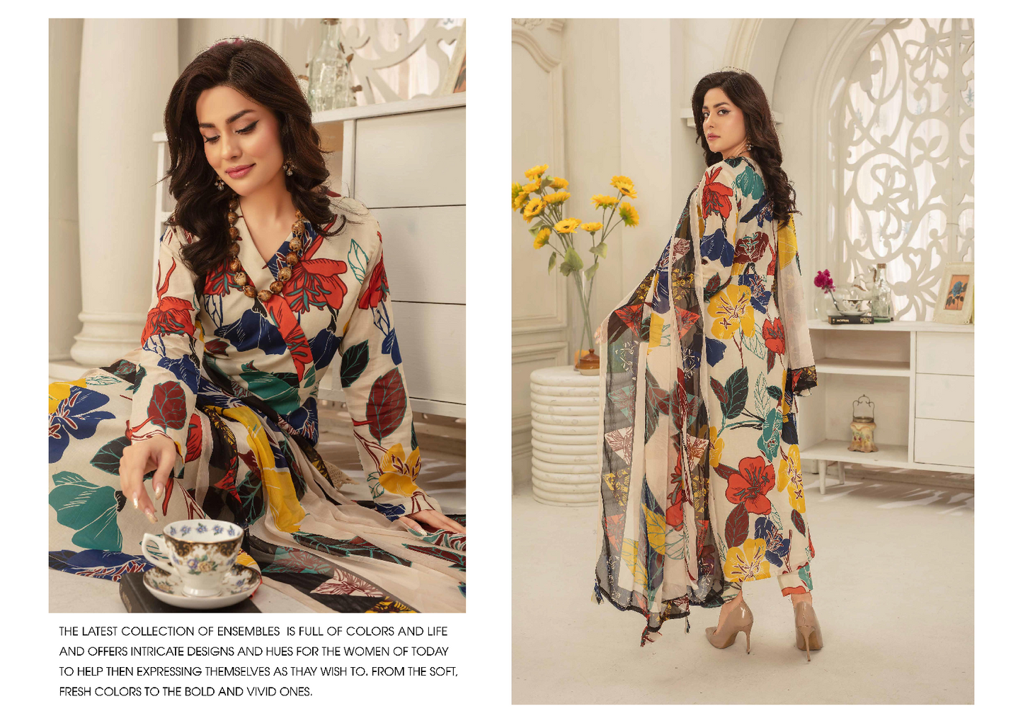 Rajwan by DASTAAN Lawn Unstitched Lawn 100% Original Lawn 3 Pieces ❤️🔥