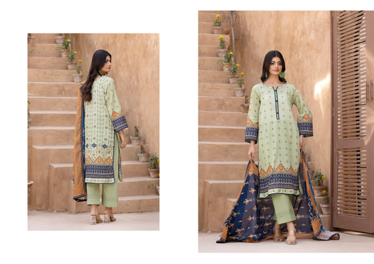 πΏβ¨ REGALIA TEXTILE β LAWN KARANDI DIGITAL PRINTED COLLECTION 2026 β¨πΏ Design #3