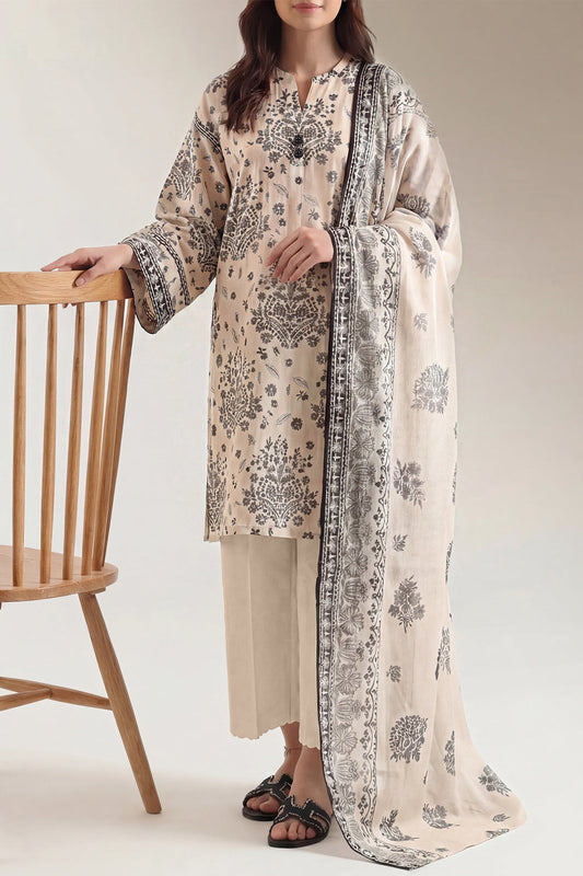 Saya 3 Piece Premium Lawn Collection D.C:U01-26084-P04AW