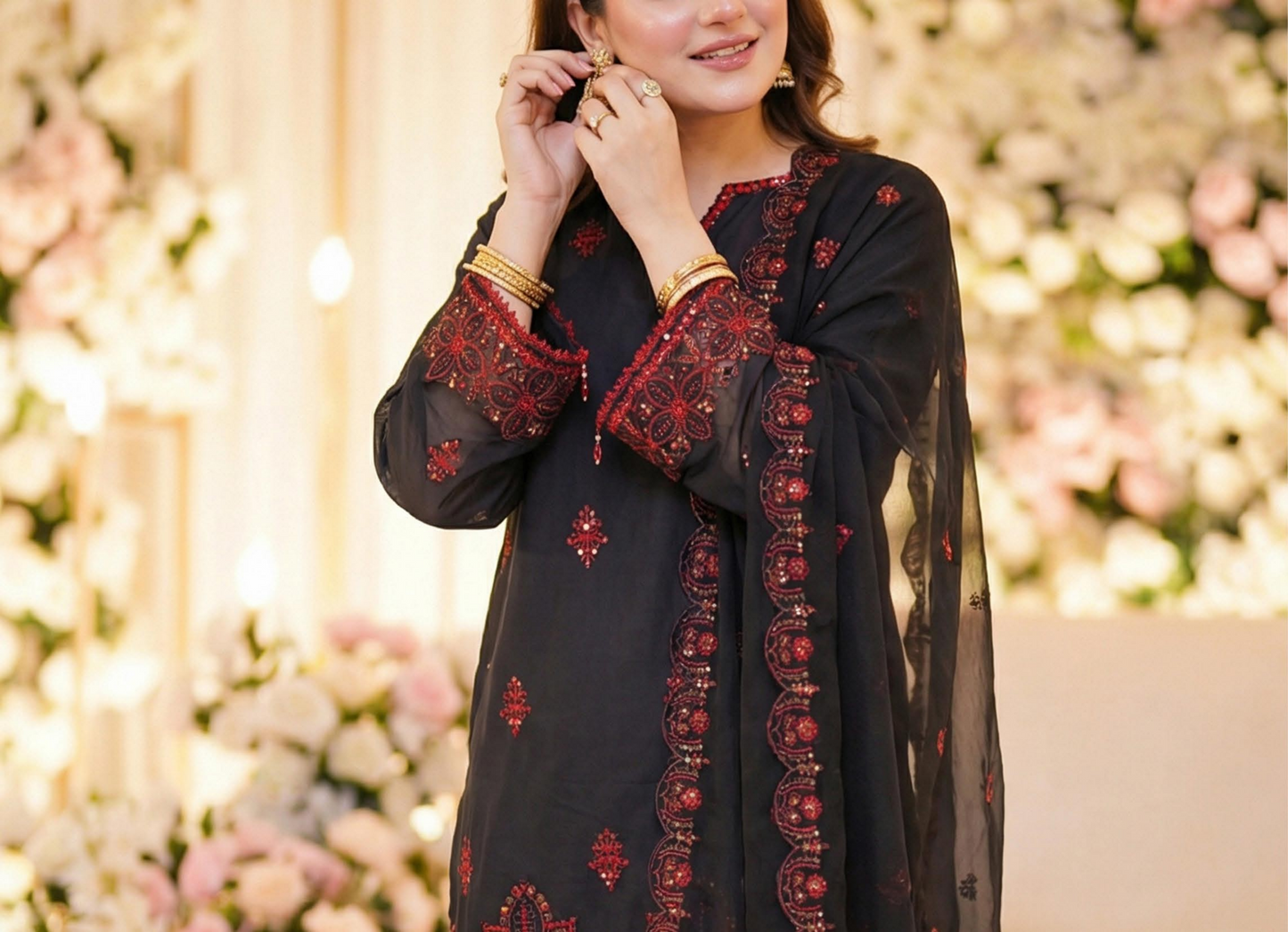 LUXURY PREMIUM Laser Embroidered Lawn Unstitched Collection 2026 Design# SSW6U3P272UT