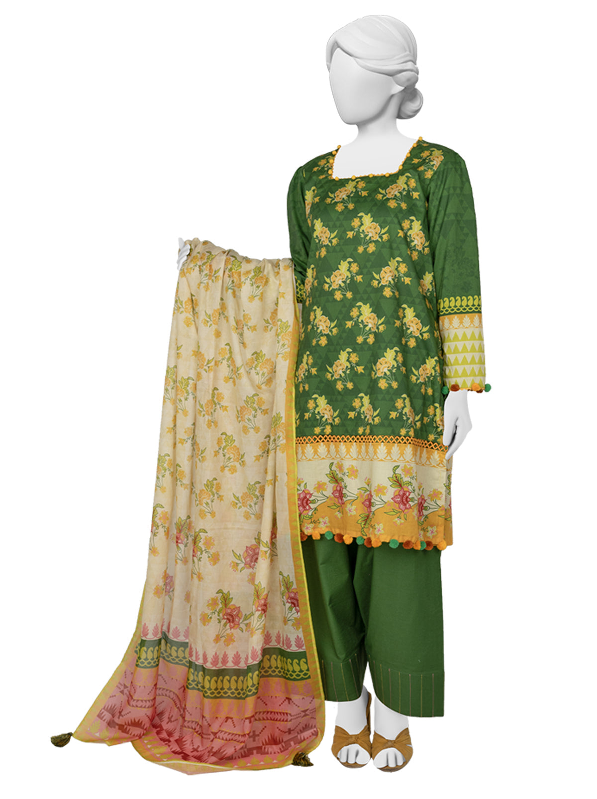 Lawn Printed 3 Piece Unstitched By J. | PLU-24-1170