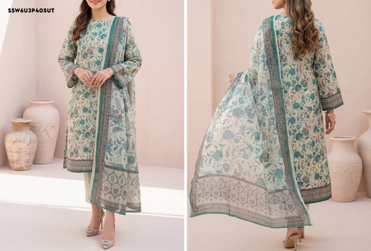 Salitex FLora Airjet Lawn 3PC Collection 2026 Vol - 2
by Sana & Sara Design # SSW6U3P405UT