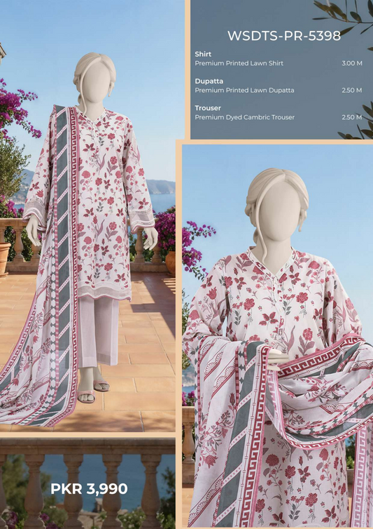MTJ Original Printed Lawn – Summer 2026 Design# WSDTS-PR-5398