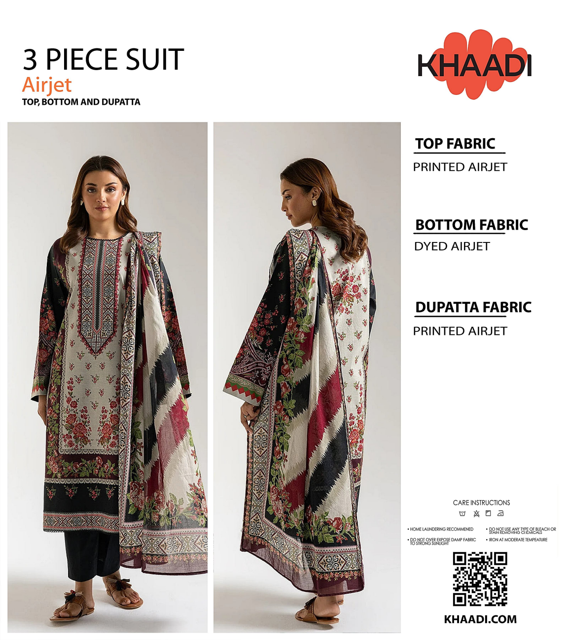 KHAADI Unstitched LAWN 3PCS COLLECTION 2026 β¨πΈ