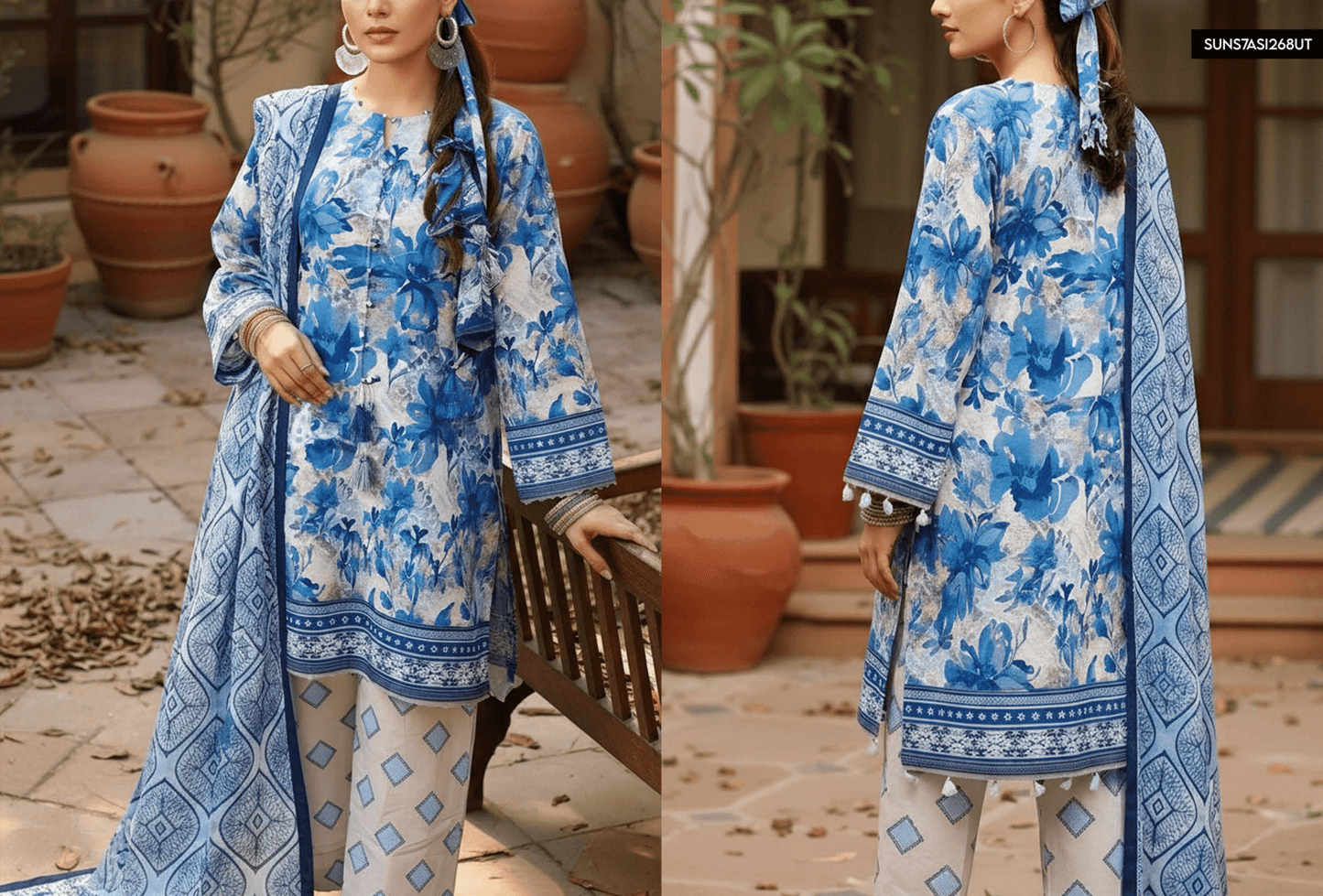 Salitex Khaddar Unstitched 3 Piece ๐ฅโจ
