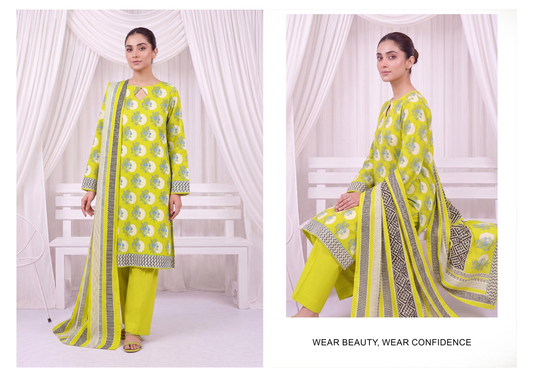 Izhaan MJ Pink D #01 - 3pcs Printed Collection