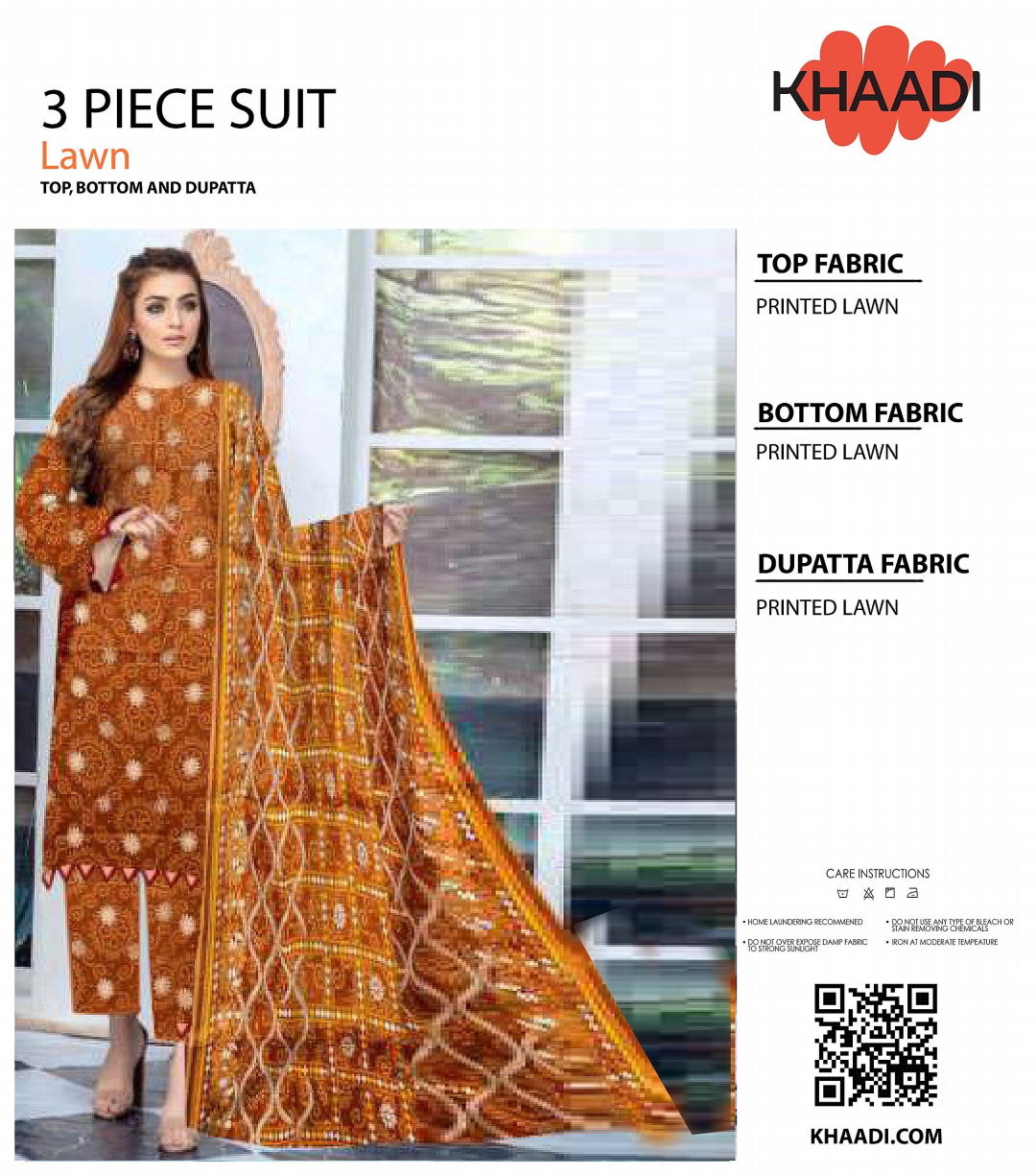 KHAADI Unstitched Lawn 3 Pieces in Wholesale Price π₯β€οΈ