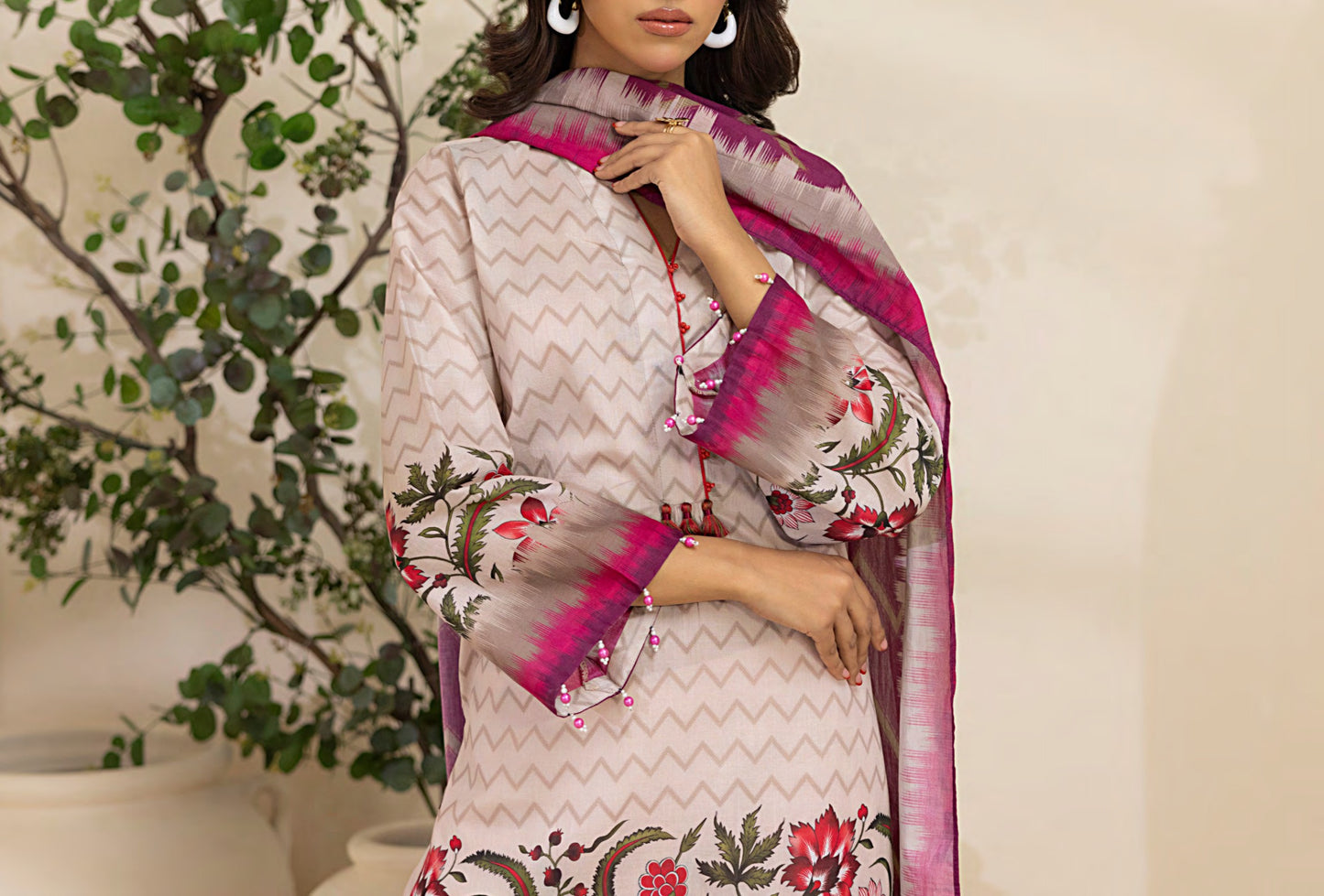 SALITEX FLORA VOL-I 100% Original Lawn ❤️ by SANA& SARA