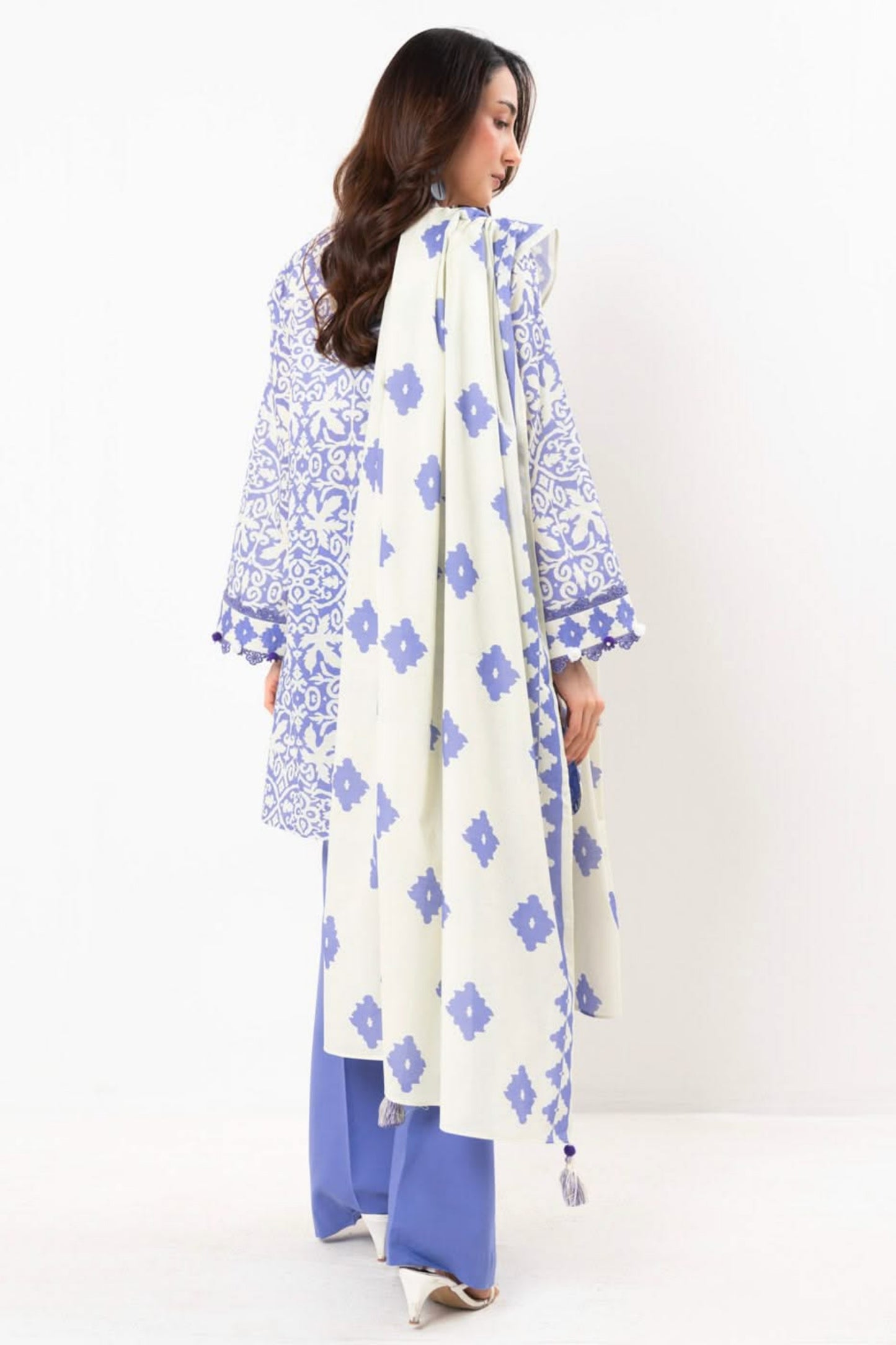Alkaram 100% Original Lawn 3 Piece ๐๐งก