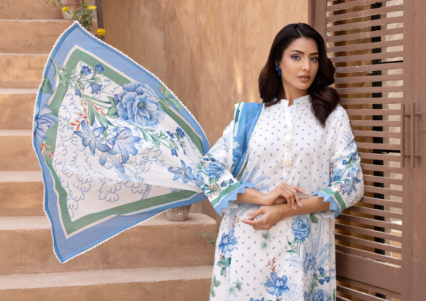 🌿✨ REGALIA TEXTILE – LAWN KARANDI DIGITAL PRINTED COLLECTION 2026 ✨🌿 Design #2