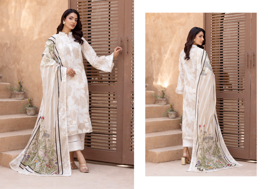 πΏβ¨ REGALIA TEXTILE β LAWN KARANDI DIGITAL PRINTED COLLECTION 2026 β¨πΏ Design #8