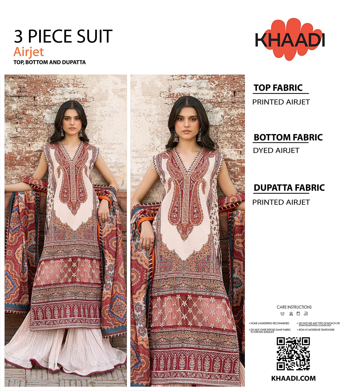 KHAADI Unstitched LAWN 3PCS COLLECTION 2026 β¨πΈ