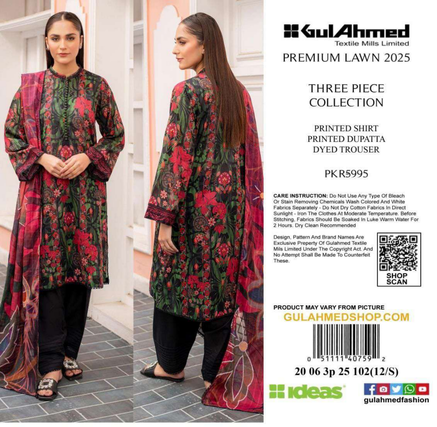 GulAhmed Lawn Unstitched 3 Pieces 👌🔥✨