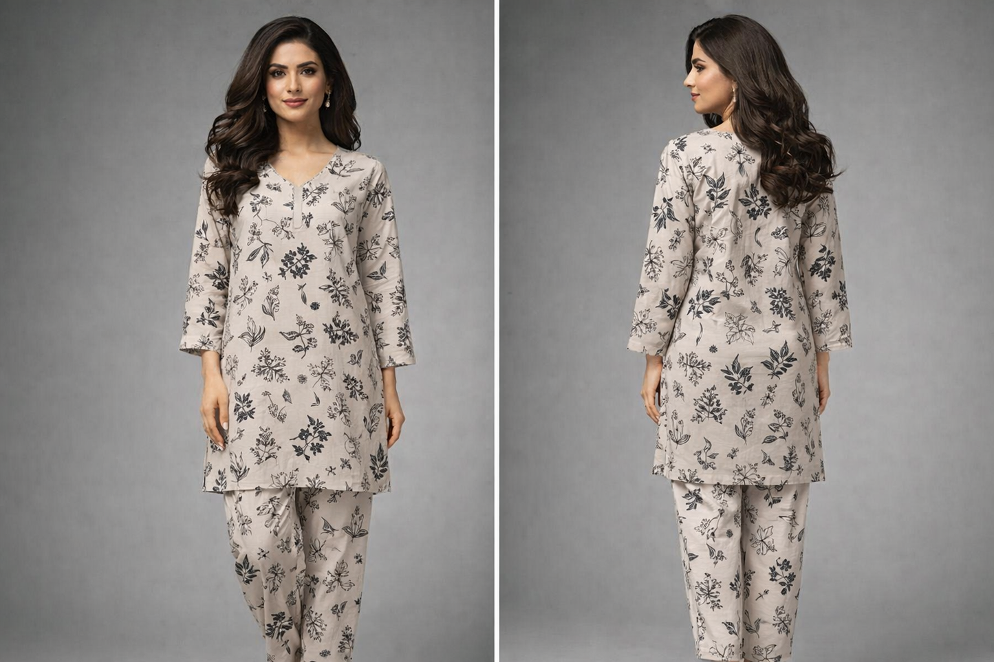 SANASAFINAZ Stitched CORDSET 2PCs Cotton β Ready to Wear