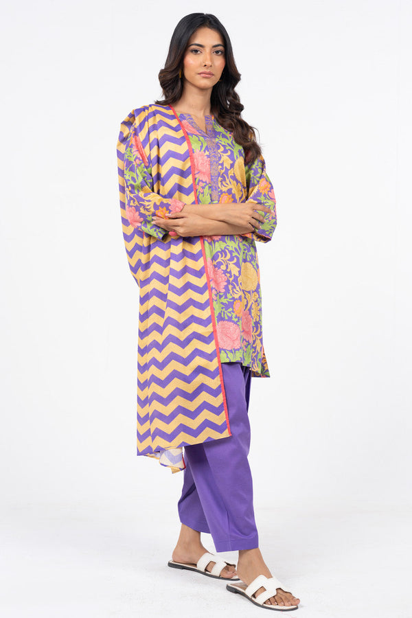 alkaram prints 100% Original Lawn Unstitched 3 Pieces ❤️