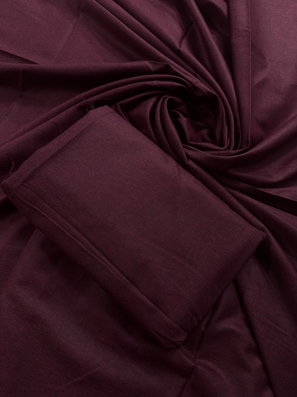 TEXTURE SLUB MAROON WASH & WEAR MENS