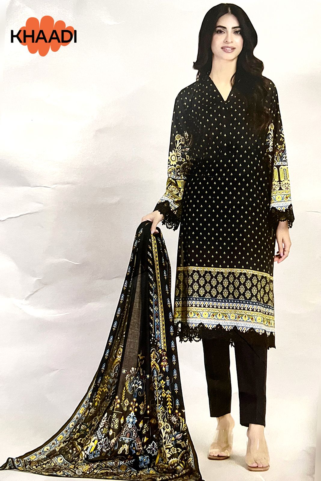KHAADI 100% Original 3 Piece