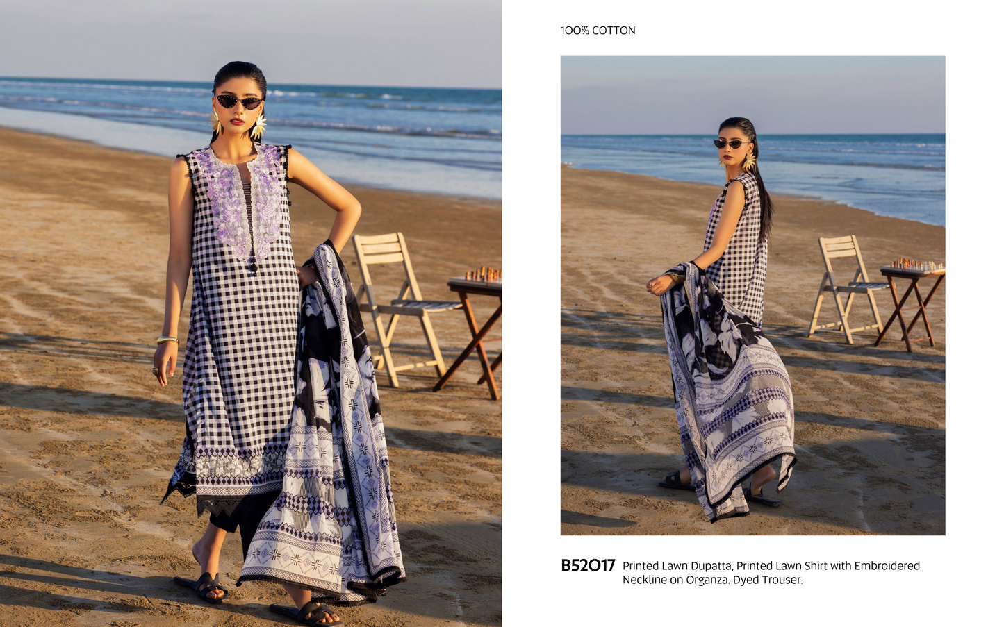 NOIR BLACK & WHITE COLLECTION 2025 BY GulAhmed đĽâ¤ď¸