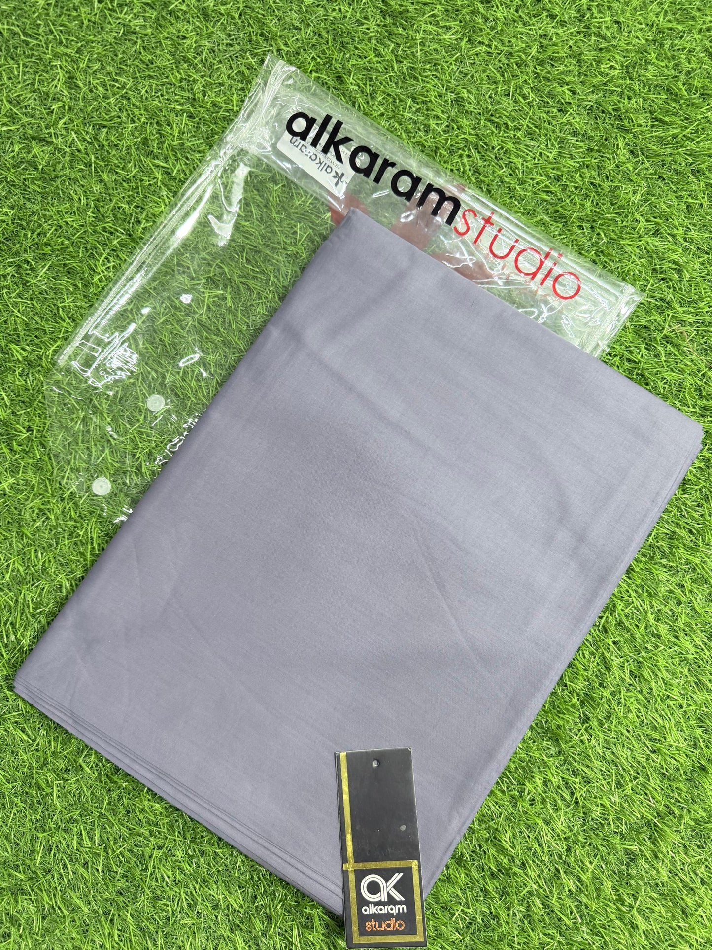 ALKARAM Egyptian Cotton Gents Suits β₯οΈπ Color: Grey