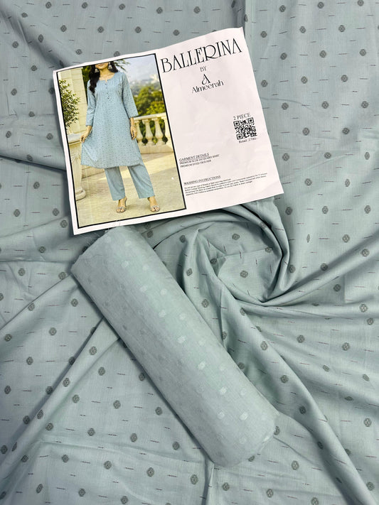 BALLERINA BY ALMEERAH D-7 - 2PCS JACQUARD COLLECTION